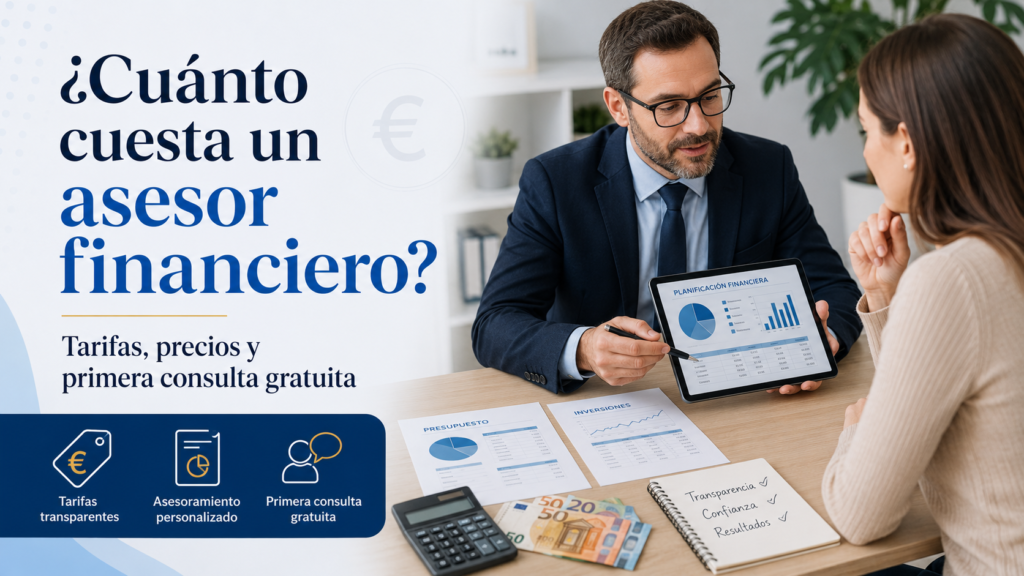 Cuánto cuesta un asesor financiero en España